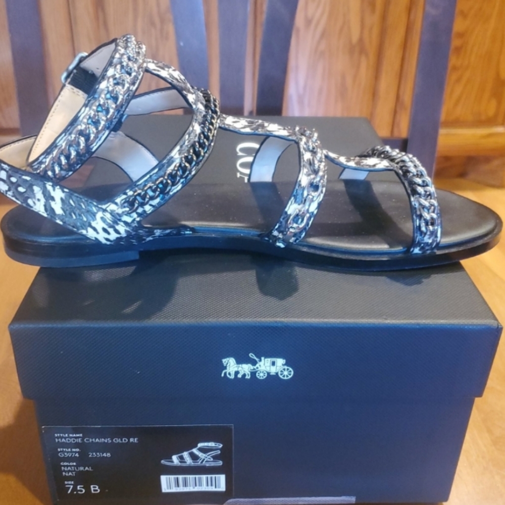 50% off Coach Sandals!